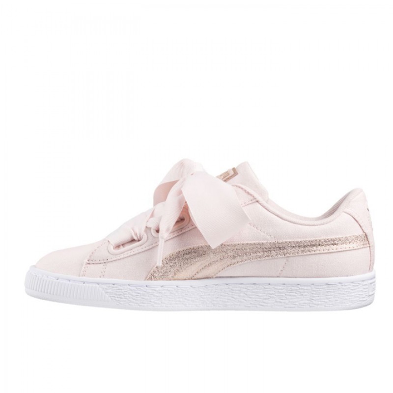 SEPATU SNEAKERS PUMA Wmns Basket Heart Canvas